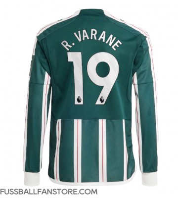 Manchester United Raphael Varane #19 Replik Auswärtstrikot 2023-24 Langarm